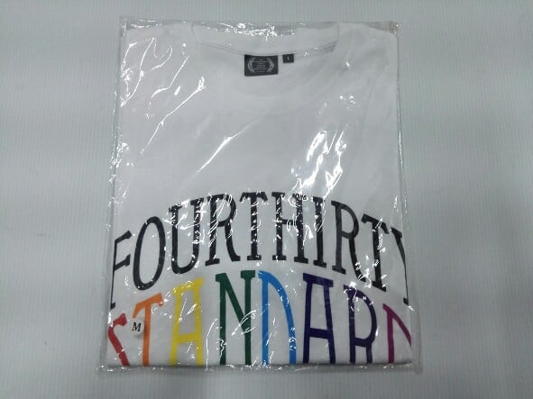 430　フォーサーティ　FOURTHIRTY　Tシャツ　レインボー　 - 画像1