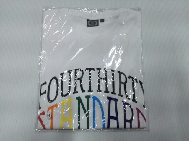 430　フォーサーティ　FOURTHIRTY　Tシャツ　レインボー　 - メイン画像