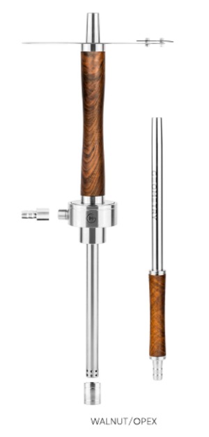 Geometry Hookah : Big Bro Natural【Walnut/ウォルナット】シーシャ本体【ロシア製】+瓶セット