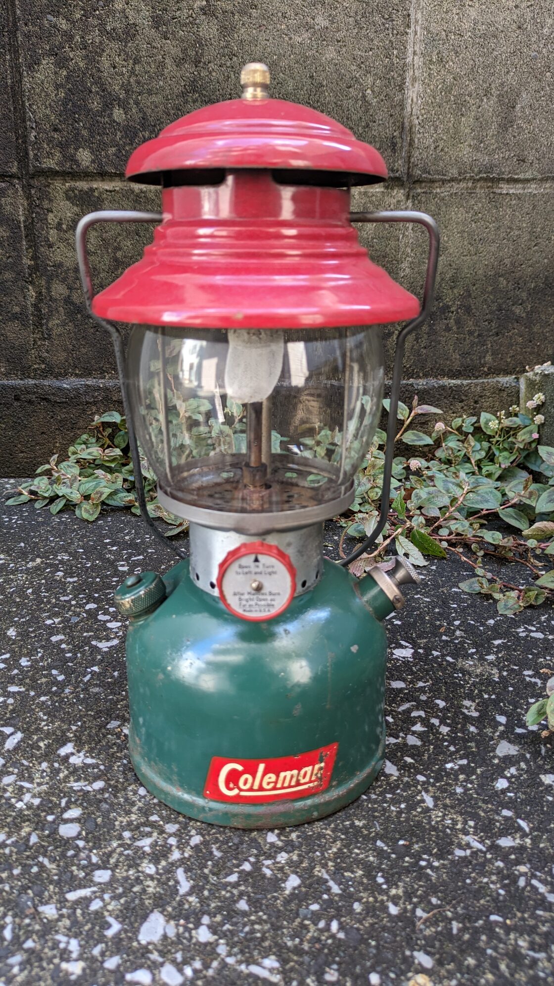 Vintage Coleman 200A Lantern Christmas ビンテージ コールマン 200A 