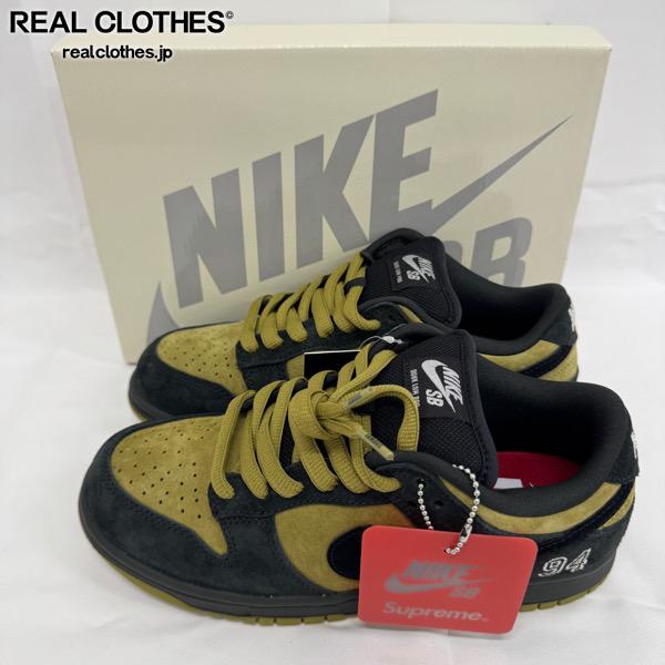 未使用】Supreme×NIKE/シュプリーム×ナイキ SB Dunk Low/SB ダンク