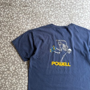 POWELL / 00’s- skull T-shirt size S