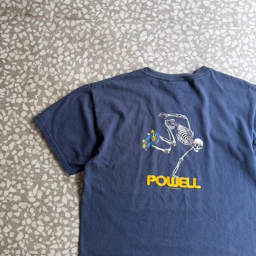 POWELL / 00’s- skull T-shirt size S