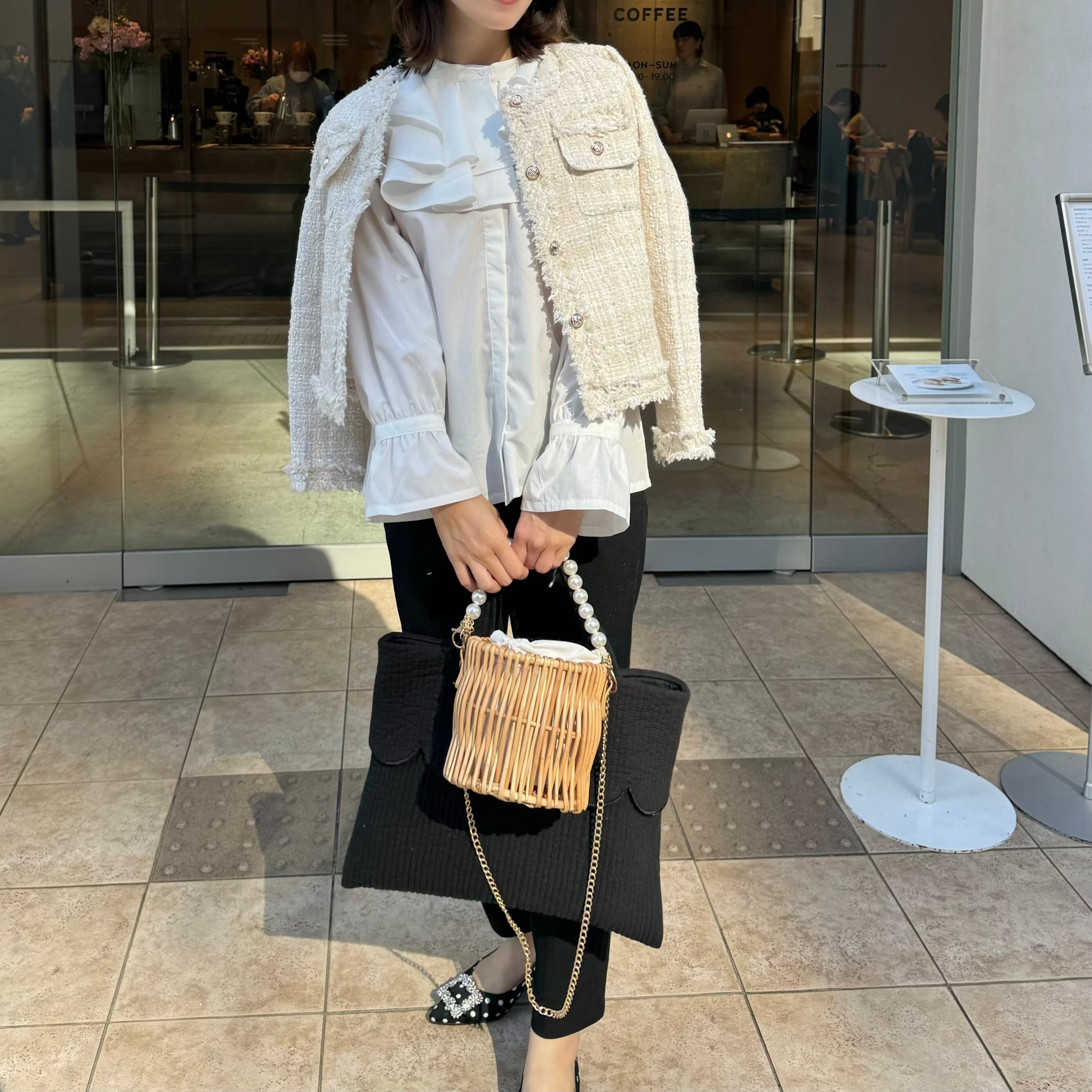 フリルディティールブラウス[30017] | conforobe(コンフォローブ)