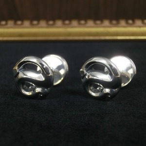 R.S CUFFLINKS -silver925-　ヘビのカフリンクス　シルバー