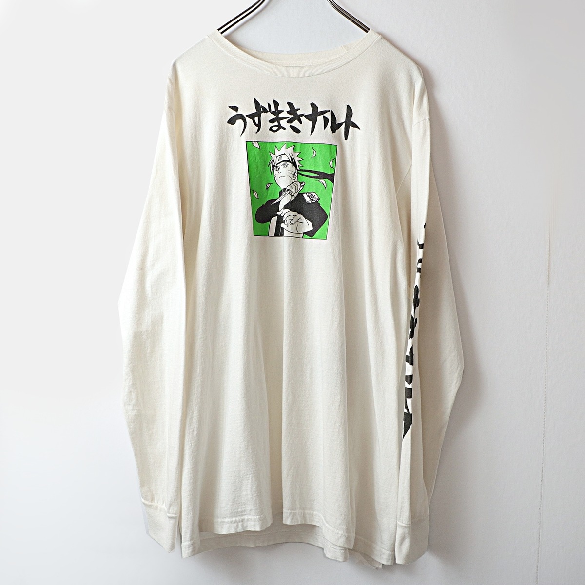 00s NARUTO ナルト うずまきナルト うちはサスケ アニメ 長袖 Tシャツ 