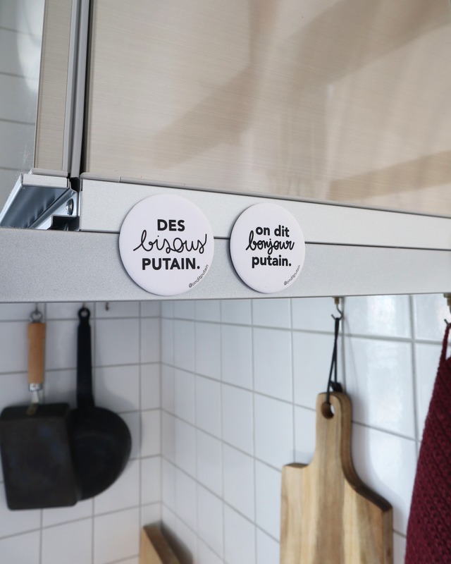 OnditPutain   – Des bisous putain. マグネット