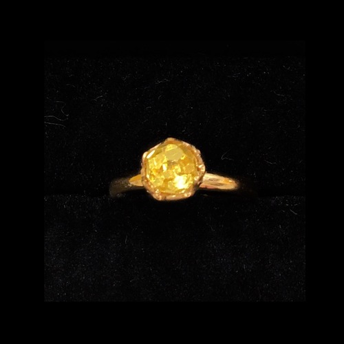 Swarovski mirror ball glass ring