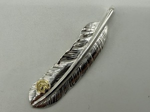 新品　金メタル付特大フェザー右　現行11.64g