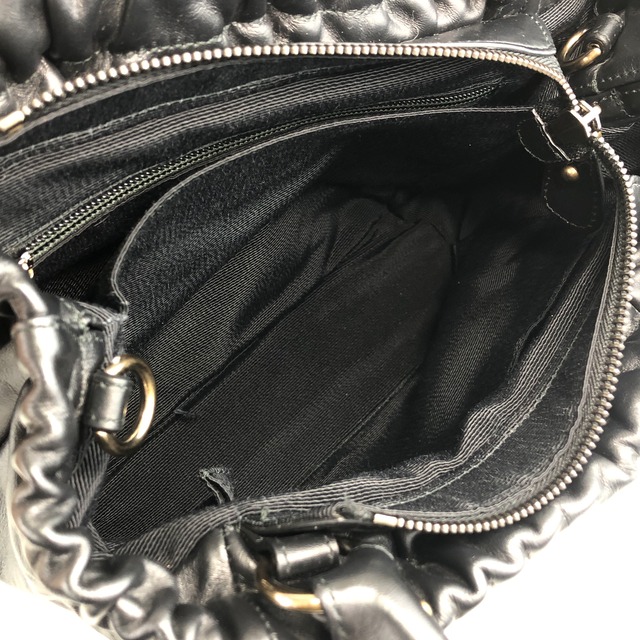 Salvatore Ferragamo サルヴァトーレ フェラガモ ショルダーバッグ ブラック ヴァラ 2WAY vintage ヴィンテージ オールド ax3kha