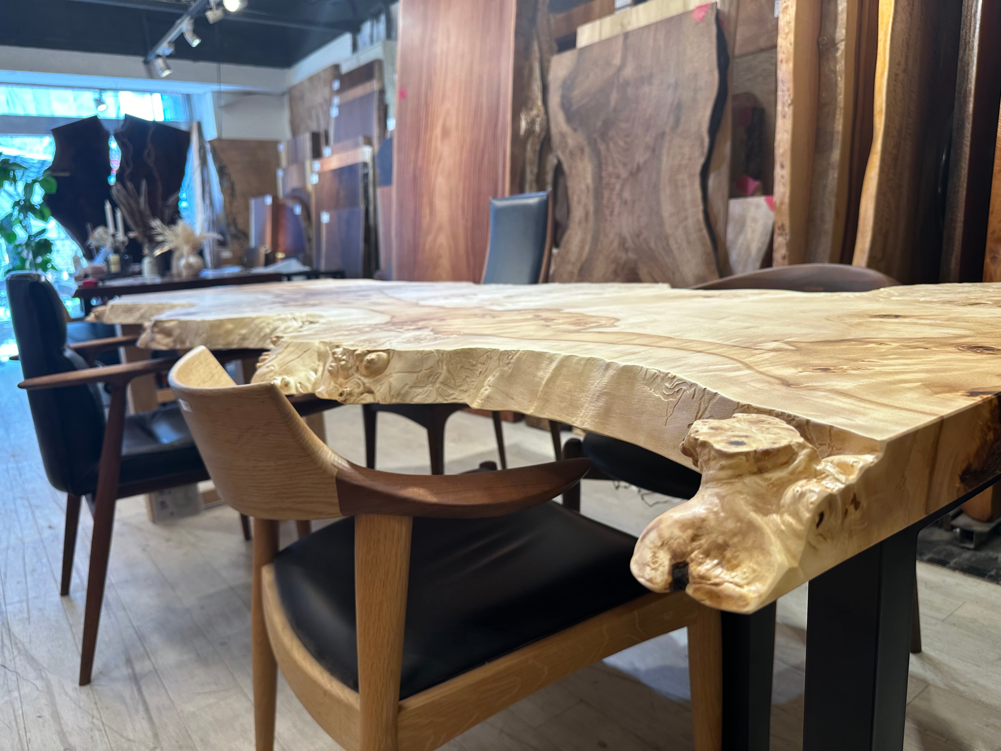 Premium】栃瘤（トチコブ）_2400×700-900×50_浅草本店_テーブル天板/一