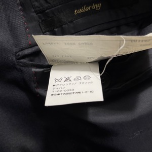 VALENTINO silk blend wool glossy suits set-up