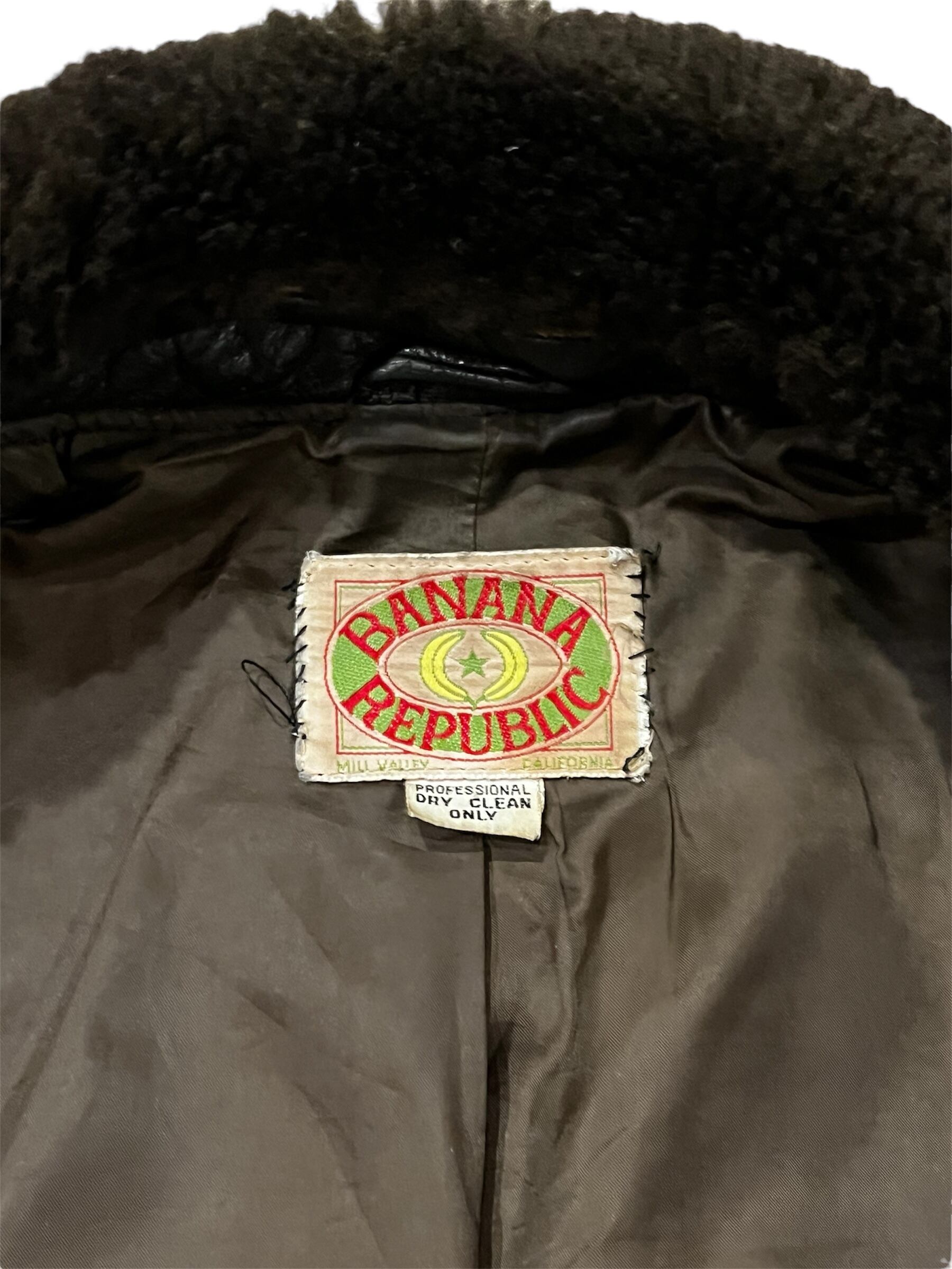80s Banana Republic G-1 Type Flight Jacket Detachable Sherpa 80s Banana Republic G-1 Type Flight Jacket Detachable Sherpa