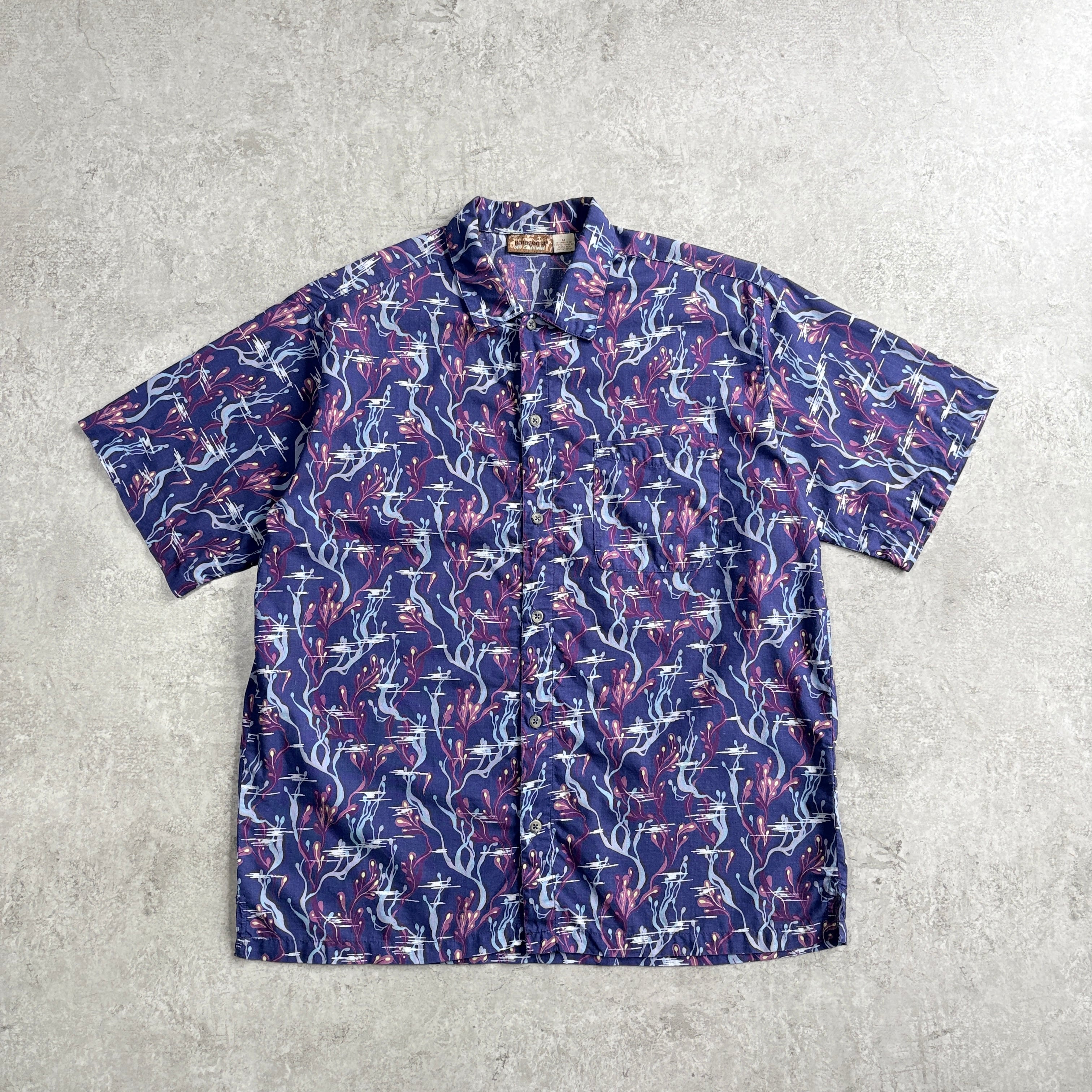 00s 2007年製 patagonia A/C Yarn Dye Shirt Short sleeve shirt