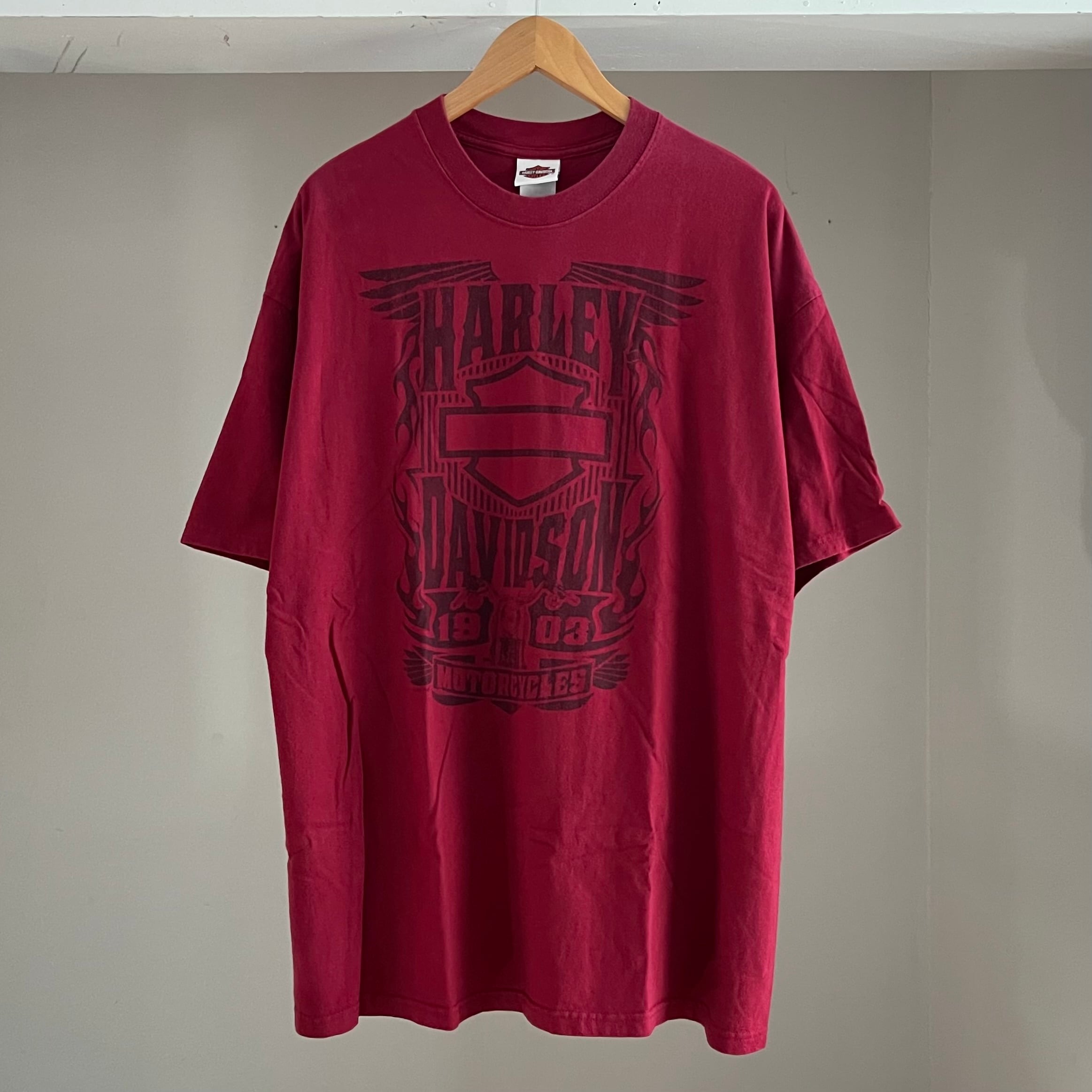 【Sz:2XL】USA製 00s HARLEY DAVIDSON 『lynchburg』Tシャツ