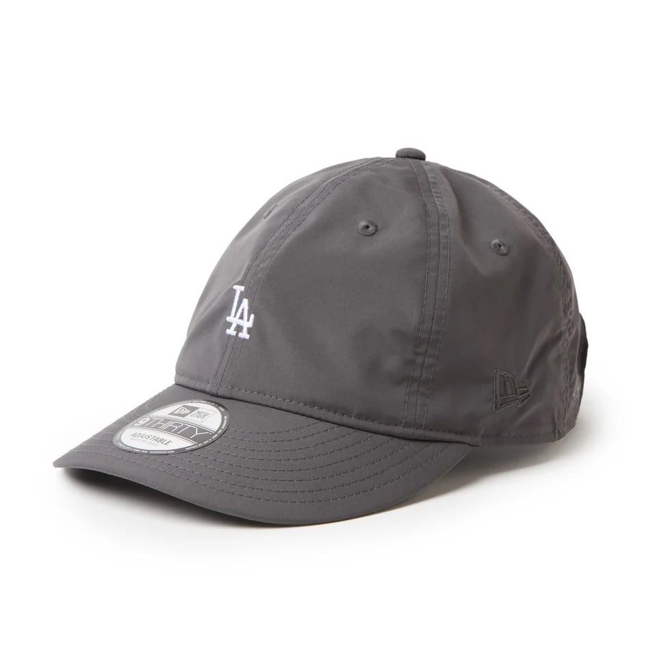 NEW ERA(ニューエラ)9THIRTY Tech Stretch MLB ロサンゼルス・ドジャース -チャコール メンズレディースキャップ