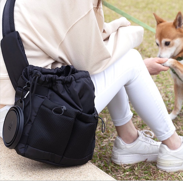 Everyday Dog Walking Bag  Black
