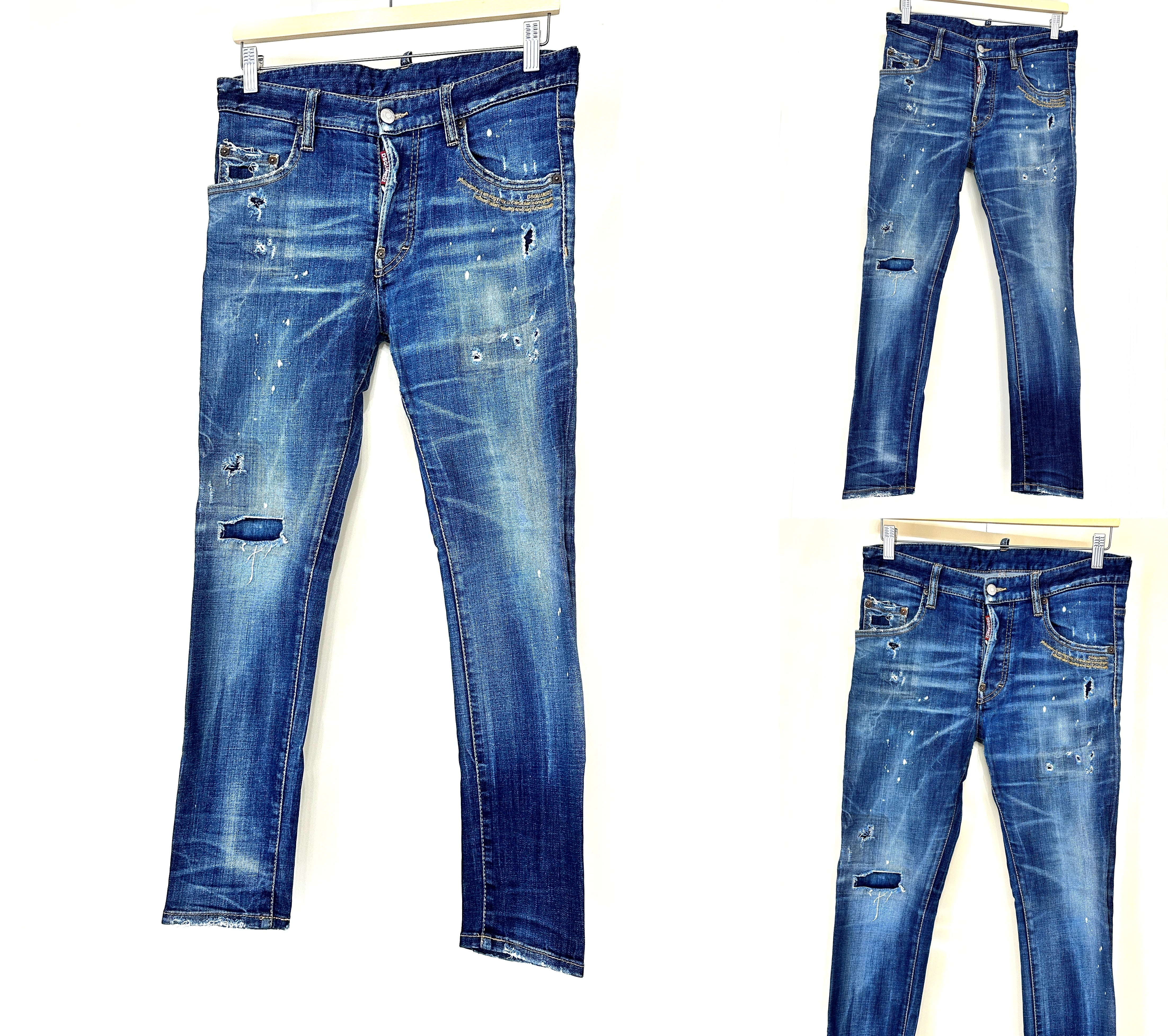 DSQUARED2 SKATER JEAN ディースクエアード 20AW スリム デニム パンツ