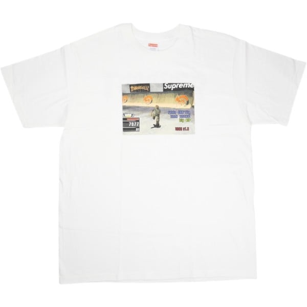 Supreme  White Tee Mサイズ Size【L】 SUPREME シュプリーム ×Thrasher 21AW Game Tee White T