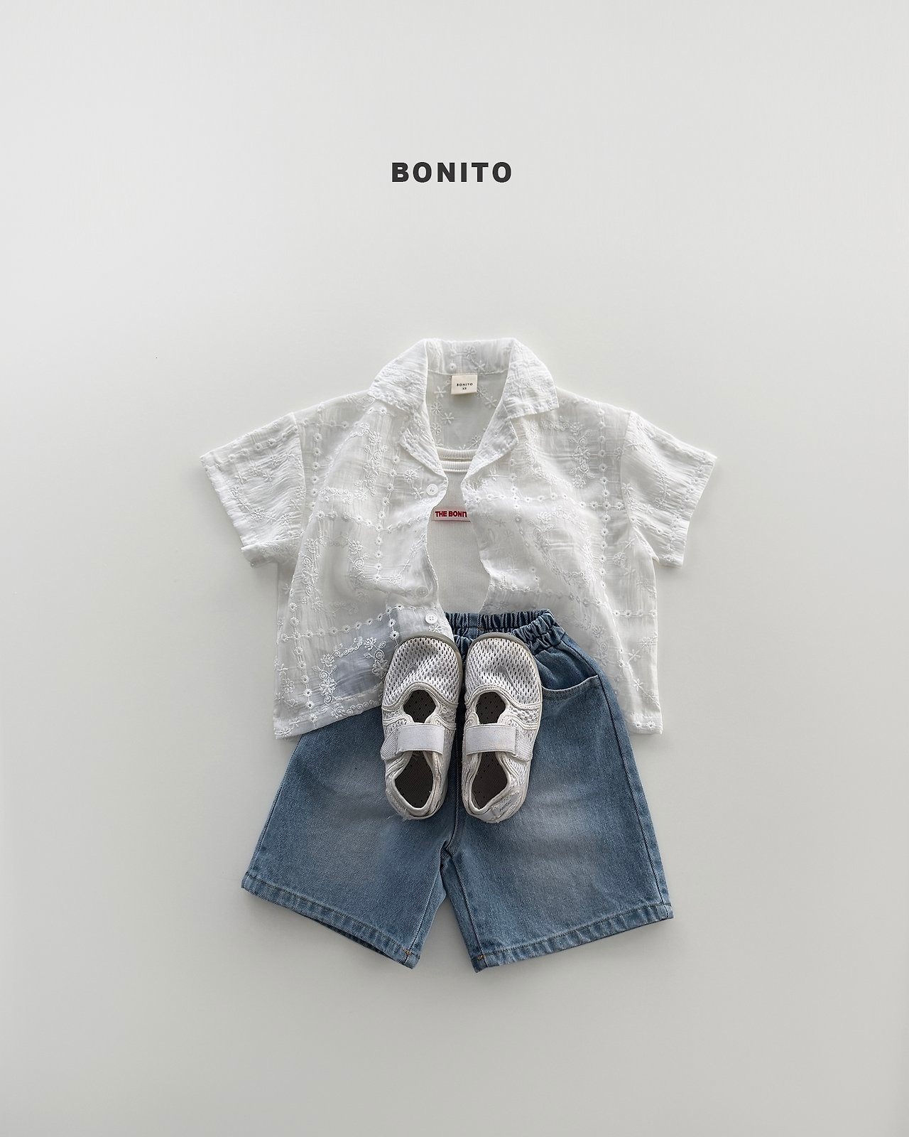 [BONITO] See-through shirt (JS/JM) / [보니토] 시스루셔츠 (JS/JM)