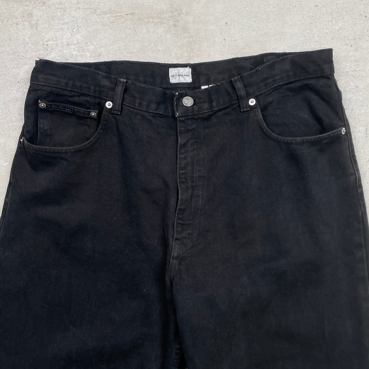 90年代 Calvin Klein Jeans カルバンクラインジーンズ ブラックデニム 