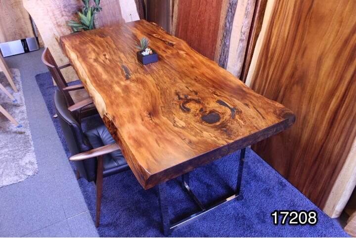 屋久杉 一枚板 1980×860‐900×80 17208 千年家具 無垢一枚板テーブル・ダイニングテーブル専門店