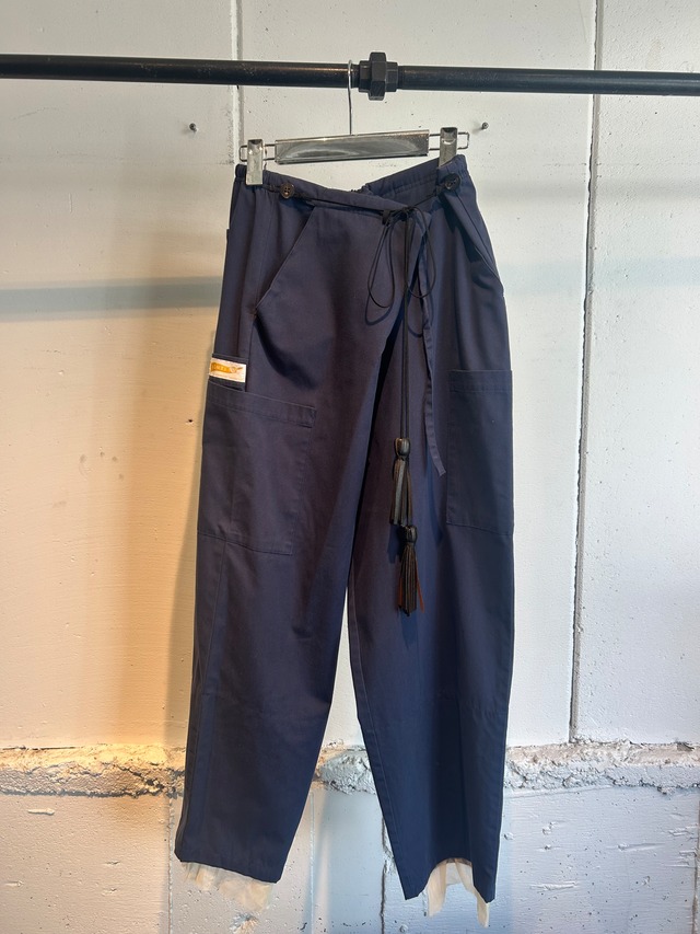 PONTI  2way dickies tassel remake pants