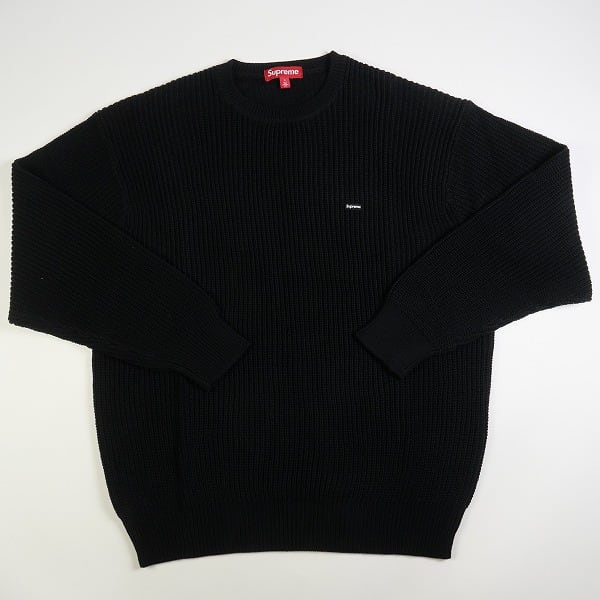 supreme small box sweater 20AW 黒 サイズL