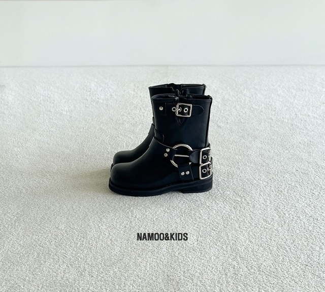 NAMOO［取寄］n-085 two buckle rider medium boots