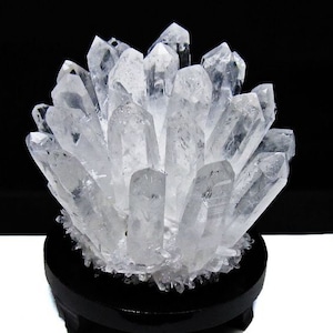 1.4Kg 水晶 クラスター 水晶 原石 台座付属 一点物 182-8383