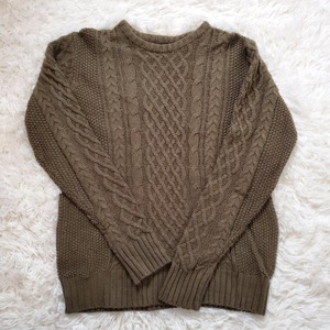 【USED】roshell　ロシェル　ニットセーター　美品　大人　シンプル