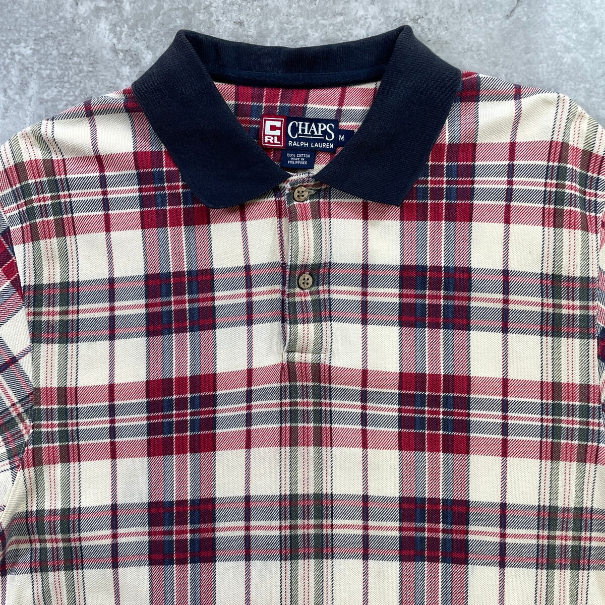 90年代 CHAPS Ralph Lauren チャップス ラルフローレン 鹿の子