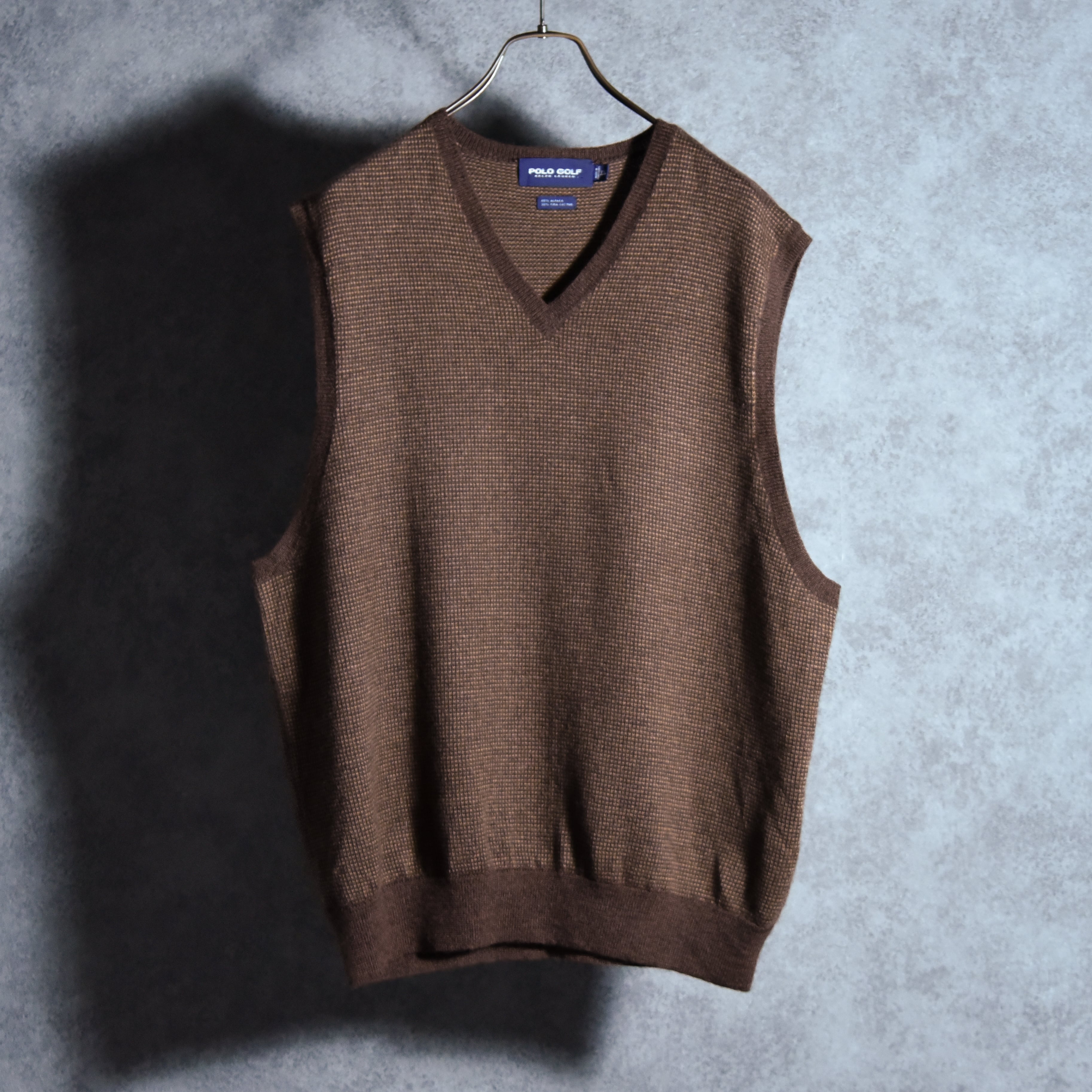 Ralph Lauren POLO GOLF Alpaca Cotton Knit Vest ラルフローレン