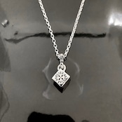 DICE : CROSS NECKLACE / クロスダイスネックレス