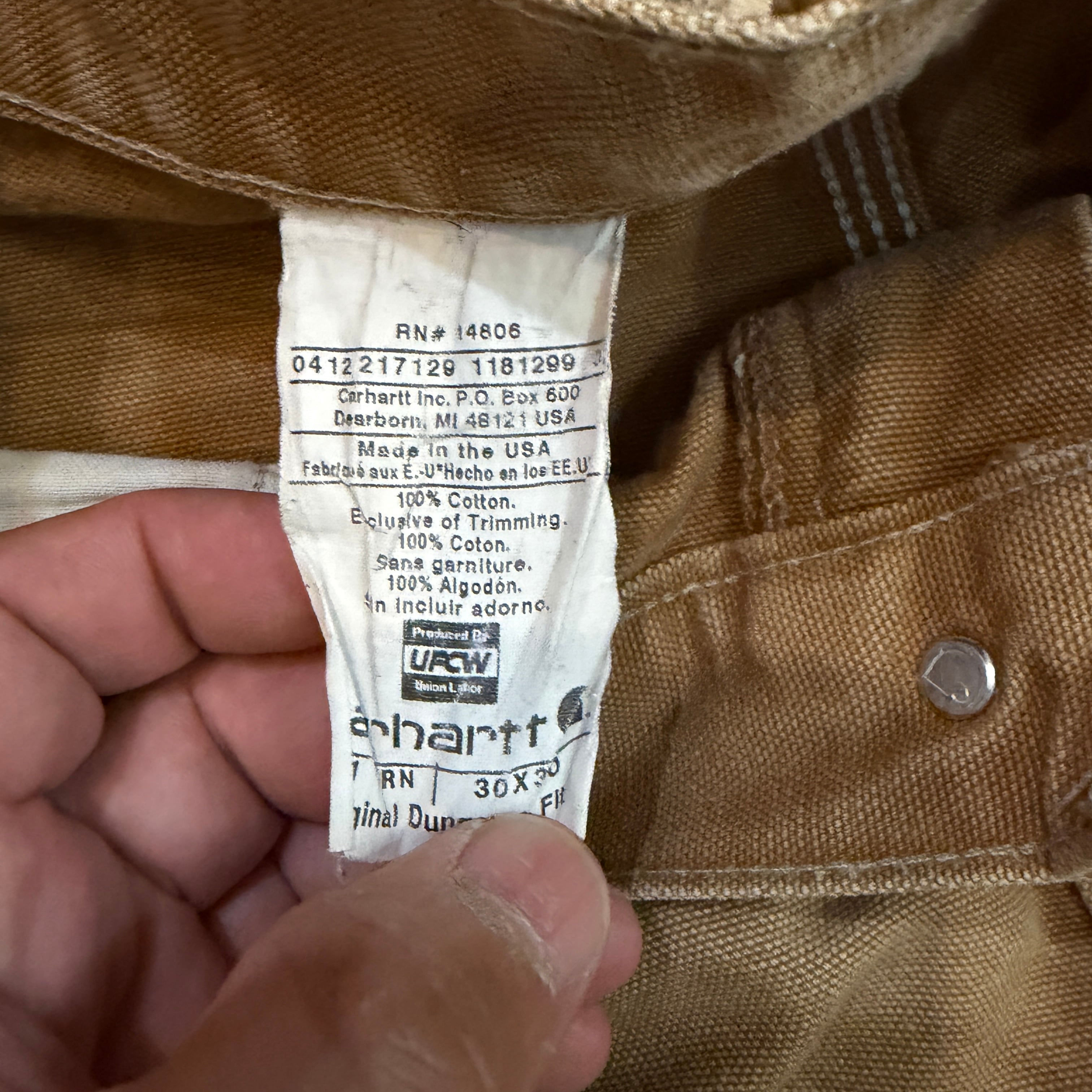USED MADE IN USA CARHARTT カーハート DOUBLEKNEE ダブルニー PAINTER