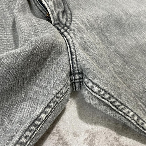 【W36 L34】 usa levi's 先染ブラック リーバイス 569 詳細写真12