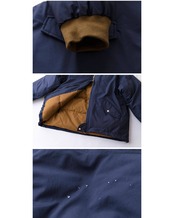 ジップアップ パッチポケット 腰丈 ブルゾンジャケット S0277