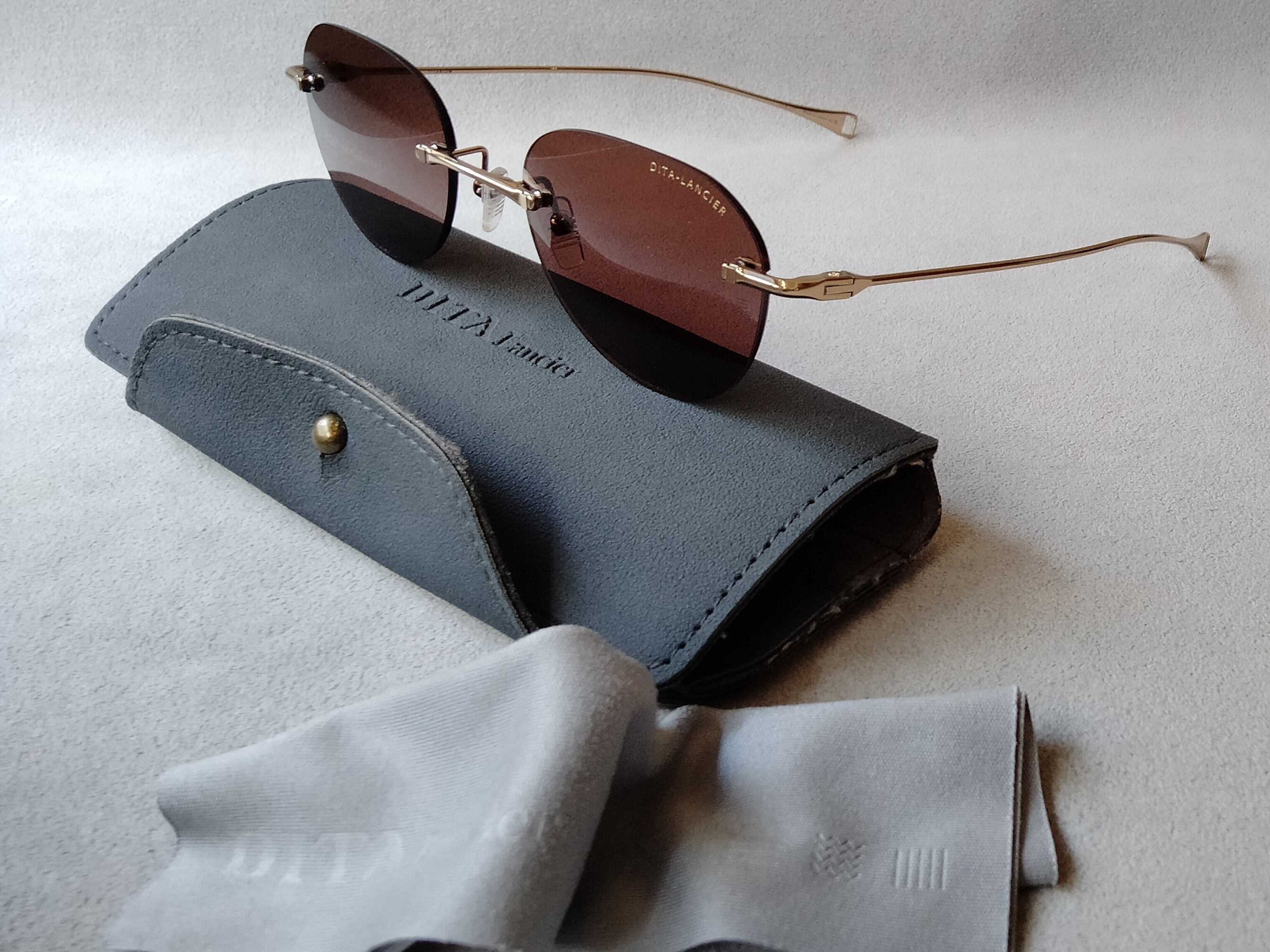 DITA Lancier（ディータ ランシアー）LSA-121‐01 Gold Sand // Land