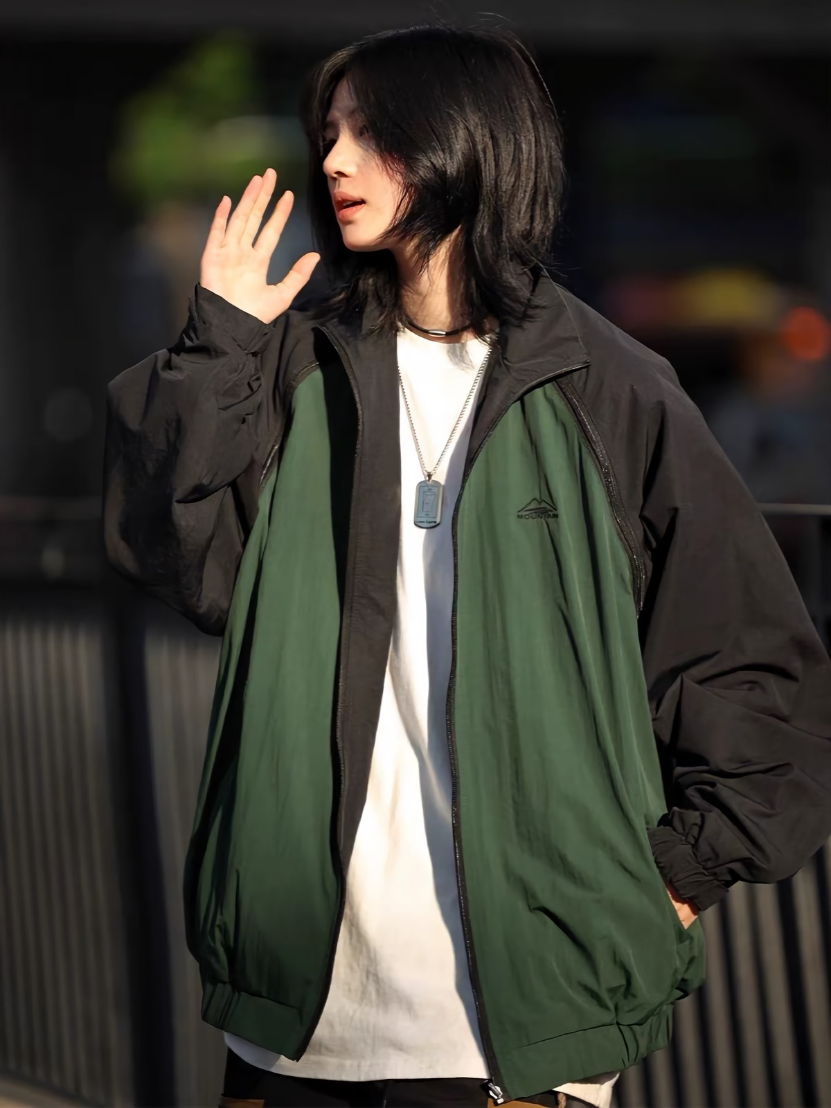 ジャケット・アウター insilence 24aw double zip nylon jacket デタッチャブルナイロンジャケット / Detachable Nylon Jacket