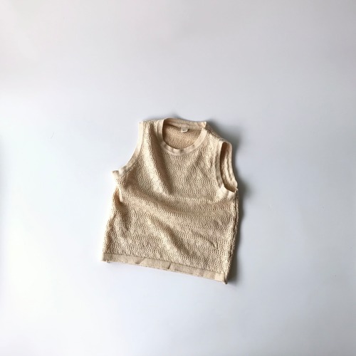 80-130  crochet sleeveless〔クロシェノースリーブ〕