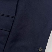 80s J.PRESS ジェイプレス 段返3B 背抜き テーラードジャケット 紺ブレ 90-76-170/ネイビー系 濃紺 メンズ 樫山株式会社