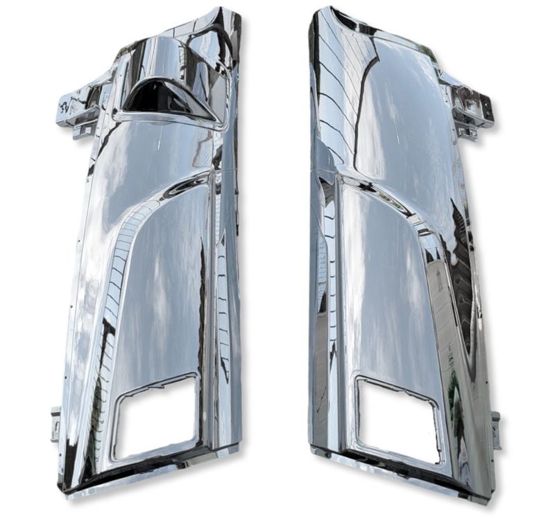 いすゞ純正品 ファイブスターギガ メッキコーナーパネル フ