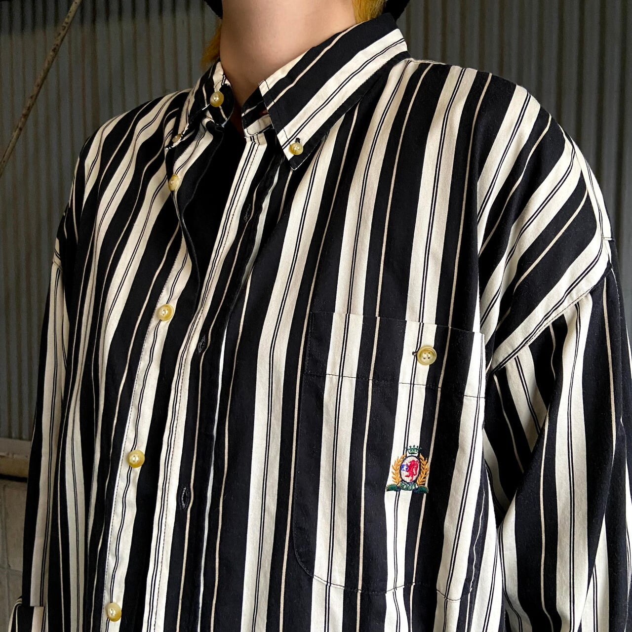 最終価格 ビンテージ 50s ストライプ プルオーバー プリントネル 最終