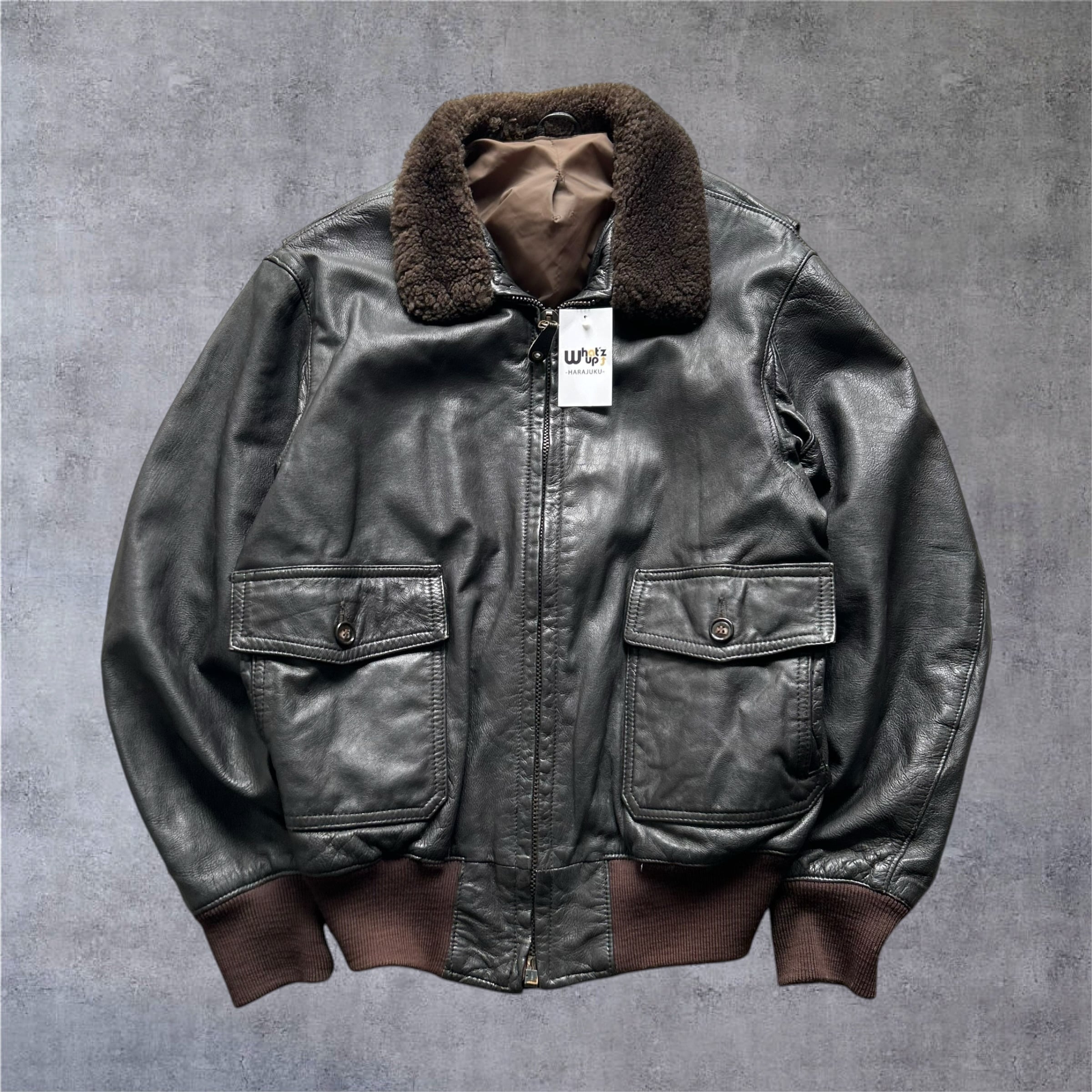 1980s〜 Unknown G-1 Type Leather Jacket【高円寺店】