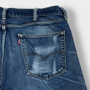 LEVI'S 505 デニム ジーンズ ジーパン W38L32 ヒゲ ビッグサイズ ダボパン リーバイス インディゴ US古着