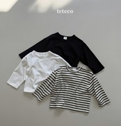 【取寄】teteco 3枚セットTシャツ｜秋服｜韓国子供服｜ 26/AT