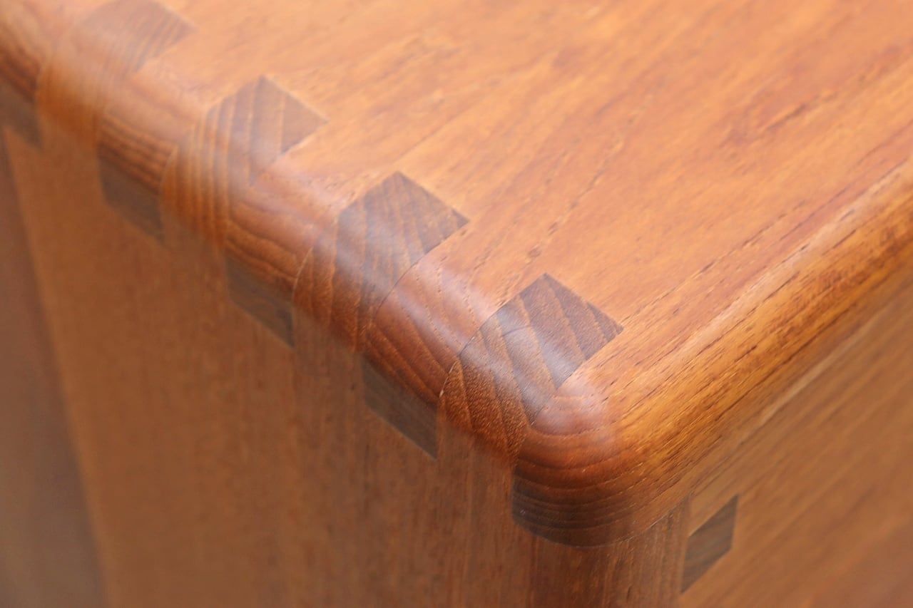 Niles Bach ニールス バッハ チーク 無垢材 トールチェスト 箪笥 収納