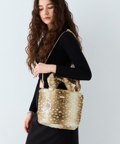 PAUL&JOE ACCESSOIRES : FUR TOTE BAG PJA-B1502