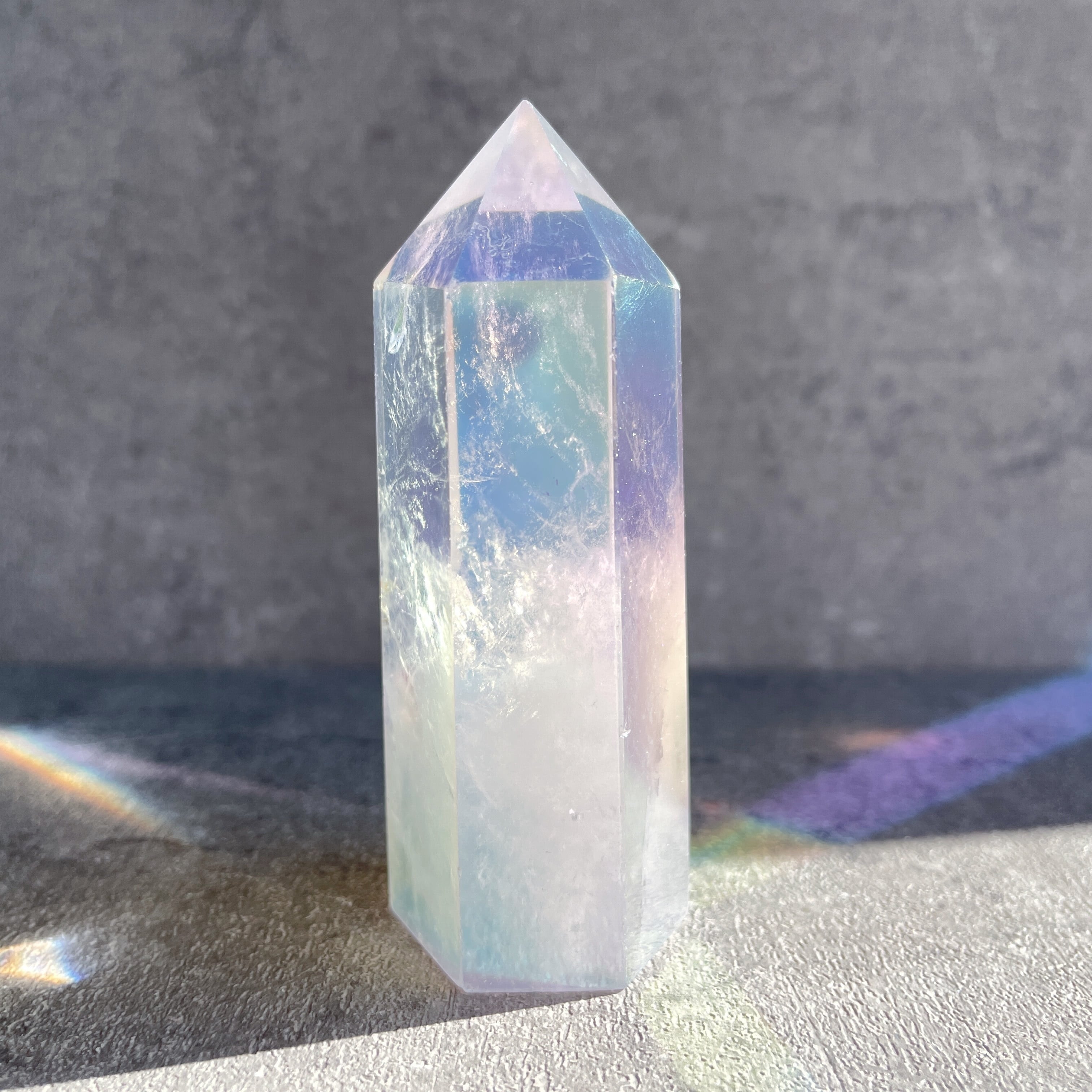 エンジェルオーラクォーツ タワー15✧Aura Quartz ✧オーラクリスタル