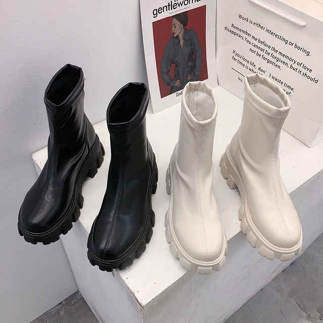 ブーツレッドカジュアルオータム薄手 靴 シューズ 秋物 フェイクシューズ41296002343